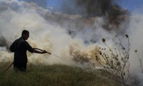 Μεγάλη φωτιά στη Μεταμόρφωση Χαλκιδικής!