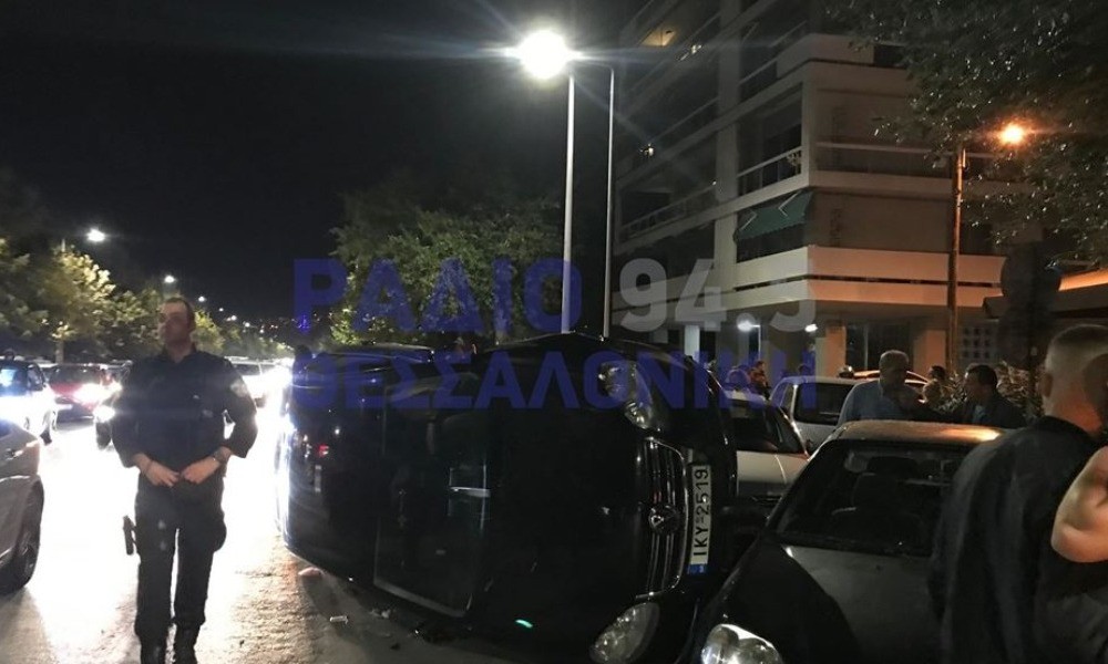 Θεσσαλονίκη: Μεθυσμένος οδηγός προκάλεσε κινηματογραφικό τροχαίο στην παραλιακή!