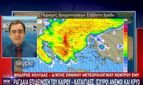 Έκτακτο δελτίο επιδείνωσης καιρού (vid)