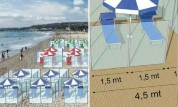 Το πλάνο των Ιταλών με πλεξιγκλάς στις παραλίες και διαχωριστικά τζάμια στα εστιατόρια