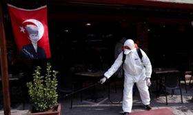 Τουρκία: 126 νεκροί σήμερα από κορωνοϊό