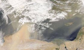 Aφρικανική σκόνη και άνοδος της θερμοκρασίας!